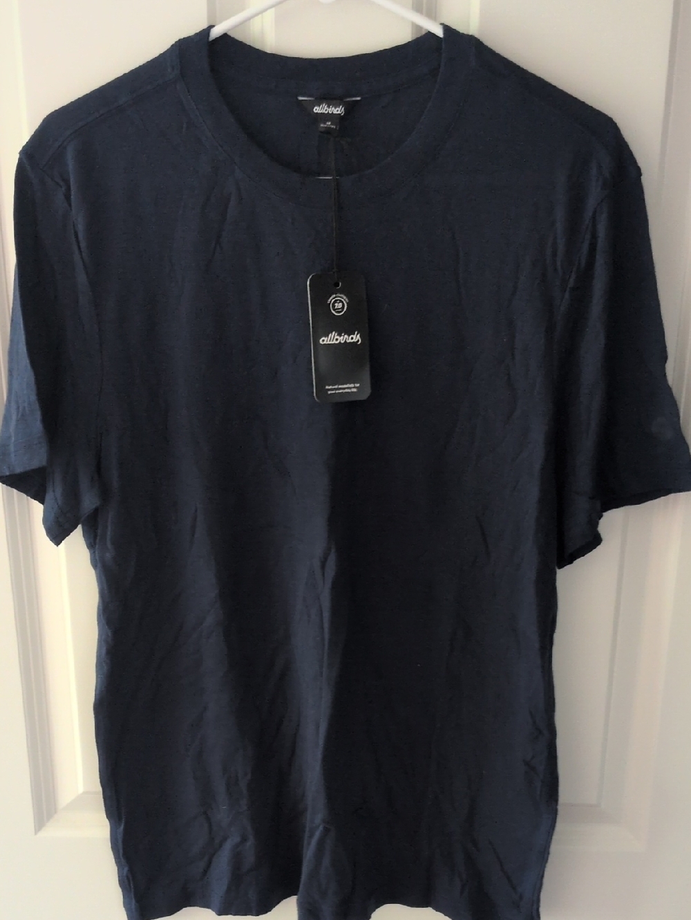 allbirds Men's Navy Short Sleeve Crew Tee